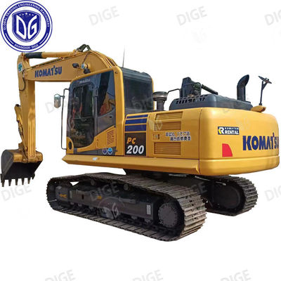 качество  PC200 Used Komatsu Excavator 20 Ton Japanese Used Medium Hydraulic Crawler Excavator завод