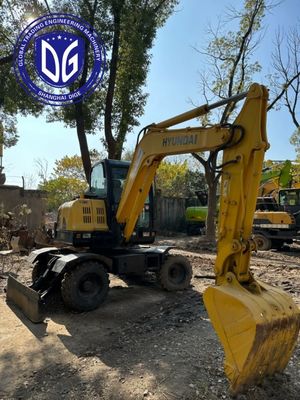 качество  R60w-7 6 Ton Used Hyundai Excavator And Enhanced Stability Control завод