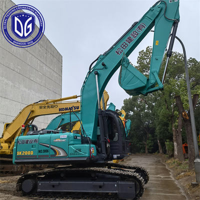 SK200D Использованный экскаватор Kobelco оригинальный Kobelco 20 тонн Использованный мини экскаватор