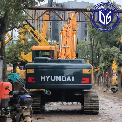 R220 22 тонны Подержанный экскаватор Hyundai с высокой адаптивностью и всеполосной эксплуатацией