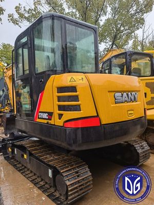 Sy60 6 тонн использованный экскаватор SANY с эффективной и энергосберегающей силовой системой