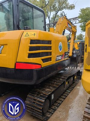 Sy60 6 тонн Использованная экскаваторная машина SANY Использованная экскаваторная гидравлическая машина
