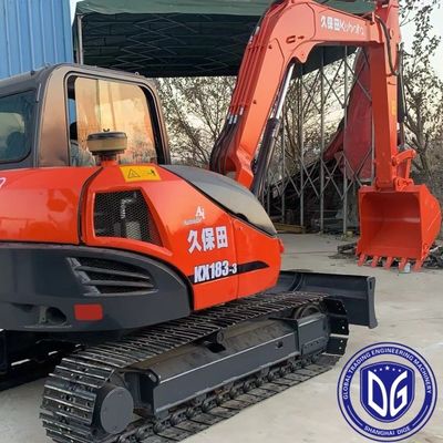 Kx183 Использованный экскаватор Kubota 8,3 тонны Японский Использованный экскаватор