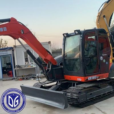 Kx183 Использованный экскаватор Kubota 8,3 тонны Японский Использованный экскаватор