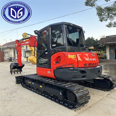 6 тонн KX163 Использованный экскаватор Kubota Гидравлический экскаватор