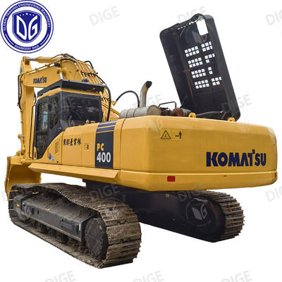 Прочная конструкция рамы для долговечности PC400-7 Подержанный экскаватор