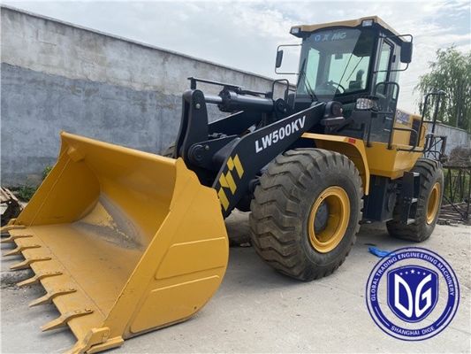 Передняя загрузка LW500 Использованная загрузка XCMG 17t Использованная гидравлическая экскаваторная загрузка