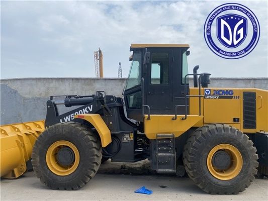Передняя загрузка LW500 Использованная загрузка XCMG 17t Использованная гидравлическая экскаваторная загрузка