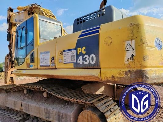 Водоохлажденный PC430 Подержанный экскаватор с ползучей ручкой 95 новых мини-экскаваторов комацу