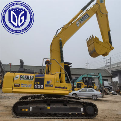 22 тонны Япония Использованный экскаватор Komatsu PC220-8 экскаватор Оригинальный экскаватор