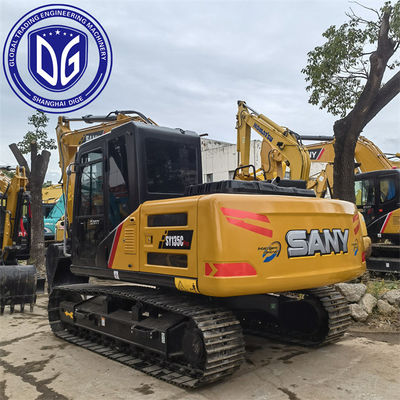 Sy135 13,5 т. Использованный экскаватор SANY с повышенной мощностью охлаждения