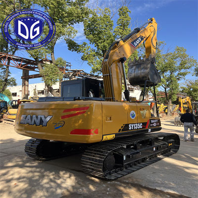 Sy135 13,5 т. Использованный экскаватор SANY с повышенной мощностью охлаждения