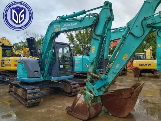 Строго настроенный экскаватор Sk70 Kobelco с эффективными системами охлаждения
