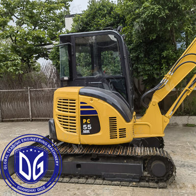 Гидравлический экскаватор Komatsu PC55 4D88E-6 Модель двигателя и прочная конструкция для тяжелой работы