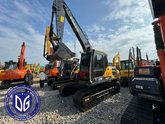 Ec140 14 тонн Использованный экскаватор Volvo с эффективной системой охлаждения вентилятора