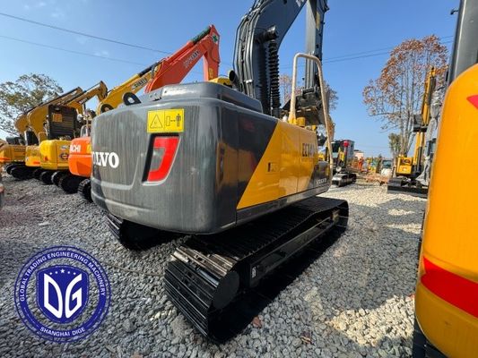 Ec140 14 тонн Использованный экскаватор Volvo с эффективной системой охлаждения вентилятора