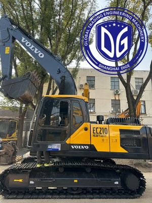 Ec210 21 тонны Эксплуатационный экскаватор Volvo с тяжелыми компонентами подъезда