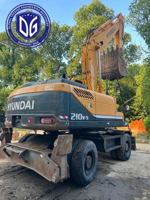 Hyundai 210 экскаватор в Индии Hyundai 215-9T Использованный 21,5тонный Hyundai Crawler экскаватор