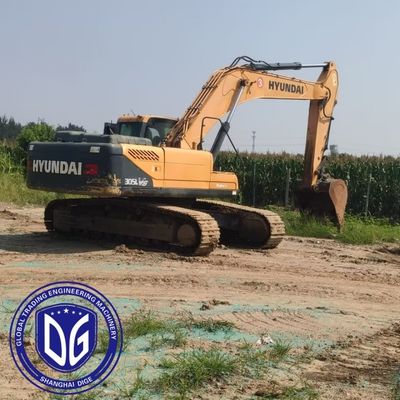 R305VS Использованный 30,5 т экскаватор Hyundai и охлаждающая способность для непрерывной работы