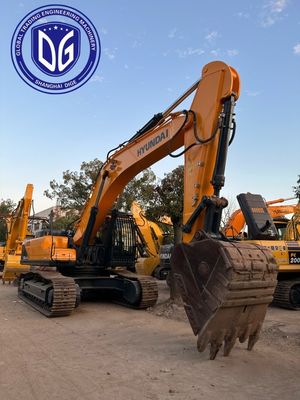 Подержанный Hyundai 520 52тонный гидравлический экскаватор, доступен только 1 агрегат