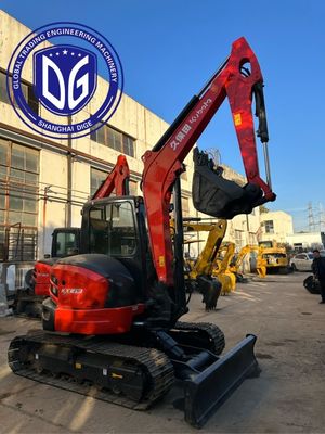 Подержанный экскаватор Kubota KX163 Mini Подержанный экскаватор Происхождение из Японии Меньше рабочего времени