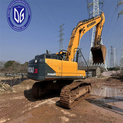 Hyundai 350 35Ton Crawler Гидравлический экскаватор Хорошее качество с высокой мощностью