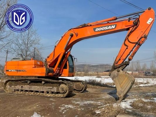 Сберегающий время и рабочую силу DX300 30t Использованный экскаватор Doosan с высокой прочностью