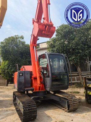 ZX70 Использованный Hitachi 7-тонный экскаватор мощный с адаптивными режимами питания