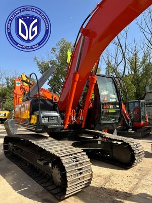 Эффективные системы охлаждения ZX200-3 Использованный экскаватор Hitachi 20T Гидравлическая экскаваторная машина