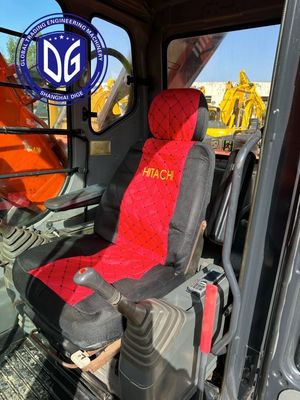 Эффективные системы охлаждения ZX200-3 Использованный экскаватор Hitachi 20T Гидравлическая экскаваторная машина
