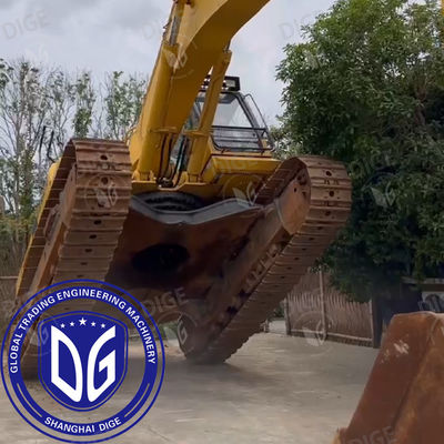 Использованный экскаватор PC450-8 Komatsu весом 45 тонн для крупных шахт, крупного строительного оборудования