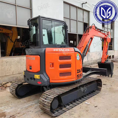 Происхождение Япония ZX55 Использованный экскаватор Hitachi ZX55 Crawler Excavator Подержанный гидравлический экскаватор Hitachi ZX55