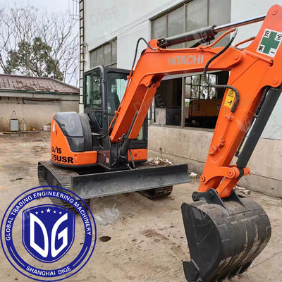 Происхождение Япония ZX55 Использованный экскаватор Hitachi ZX55 Crawler Excavator Подержанный гидравлический экскаватор Hitachi ZX55