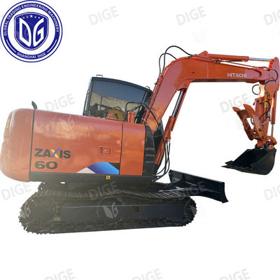 Происхождение Япония ZX60 Использованный экскаватор Hitachi ZX60 Crawler Excavator Подержанный гидравлический экскаватор Hitachi ZX60
