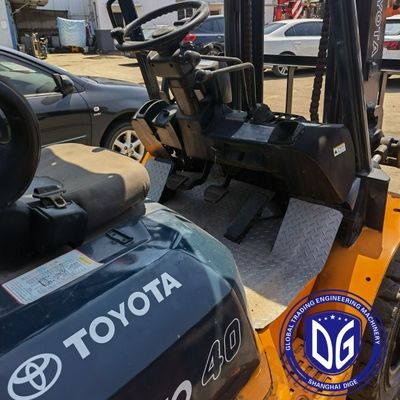 4t 8FDA40 Toyota Использованный вилочный погрузчик Мощный Использованный вилочный погрузчик Гидравлическая машина