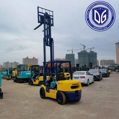 Происхождение Япония 3 тонны Подержанный вилочный погрузчик Komatsu 3 тонны Подержанный вилочный погрузчик Komatsu 3 тонн