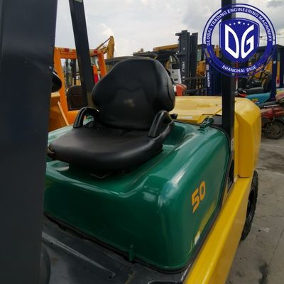 5 т Подержанная Komatsu FD50 мощная подержанная вилочная гидравлическая машина