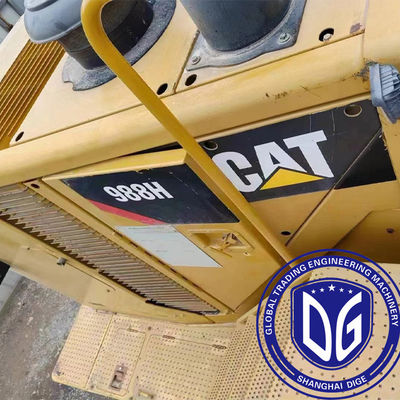 Происхождение Япония CAT988H Подержанный загрузчик Caterpillar CAT988H Загрузчик подержанный Caterpillar Гидравлический загрузчик CAT988H