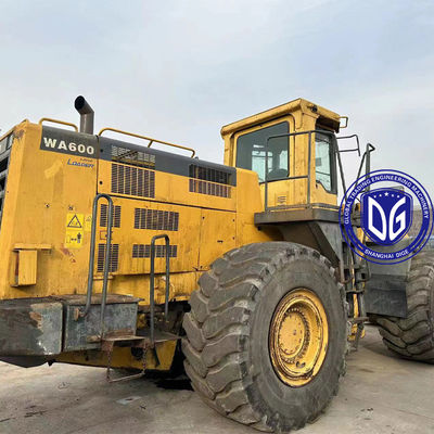 WA600-3 Комацу Использованный погрузчик специальный для горных работ и крупного строительства