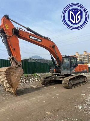 DX420LC 42 тонны Использованный экскаватор Doosan с эффективной гидравлической циркуляцией