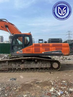 DX420LC 42 тонны Использованный экскаватор Doosan с эффективной гидравлической циркуляцией