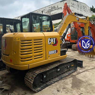 CAT306E 6-тонный Caterpillar Crawler Mini использованный экскаватор Очень новый и в хорошем состоянии