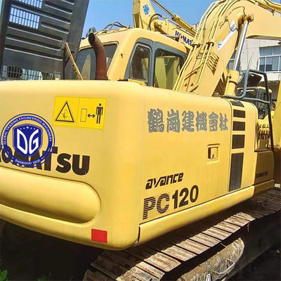 Подержанный экскаватор Komatsu PC120 12-тонный, оригинальный из Японии, хорошая производительность, в продаже