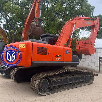 Использованный Hitachi ZX240 24тонный экскаватор в хорошем состоянии и производительности