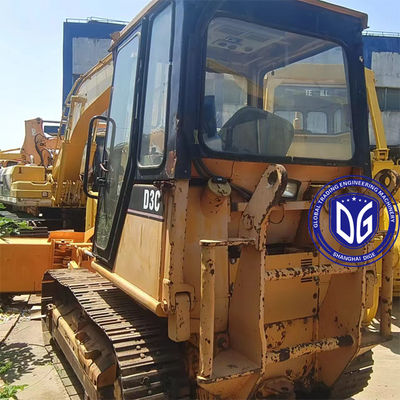 Оригинальный использованный бульдозер Caterpillar CAT D3C и в хорошем состоянии