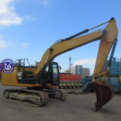 Подержанный CAT320E 20-тонный гусеничный кралер использованный экскаватор оригинальный и в хорошем состоянии на Саль