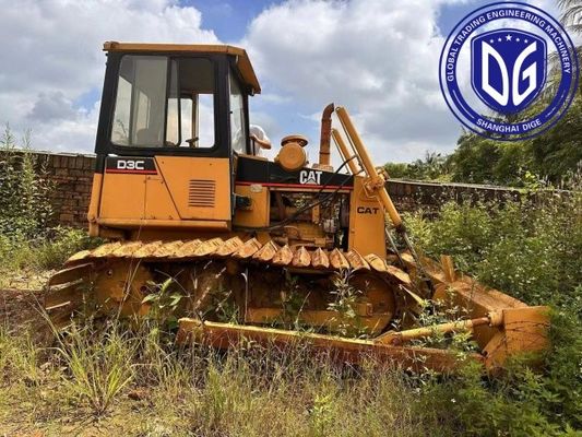 Оригинальный использованный бульдозер Caterpillar CAT D3C с эффективным расходом топлива