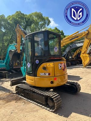 Происхождение Япония CAT303.5E Использованная гусеничная экскаватор CAT303.5E Crawler Excavator Подержанная гусеничная гидравлическая экскаватор