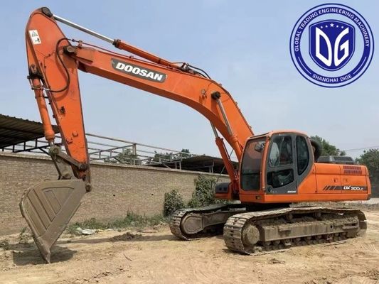 Экономия времени и труда DX300LC 30t использованный экскаватор Doosan с высокой прочностью
