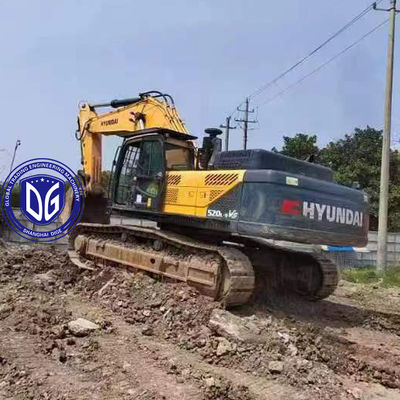 Подержанный Hyundai 520 52тонный большой гидравлический экскаватор, новый и доступный уже сейчас